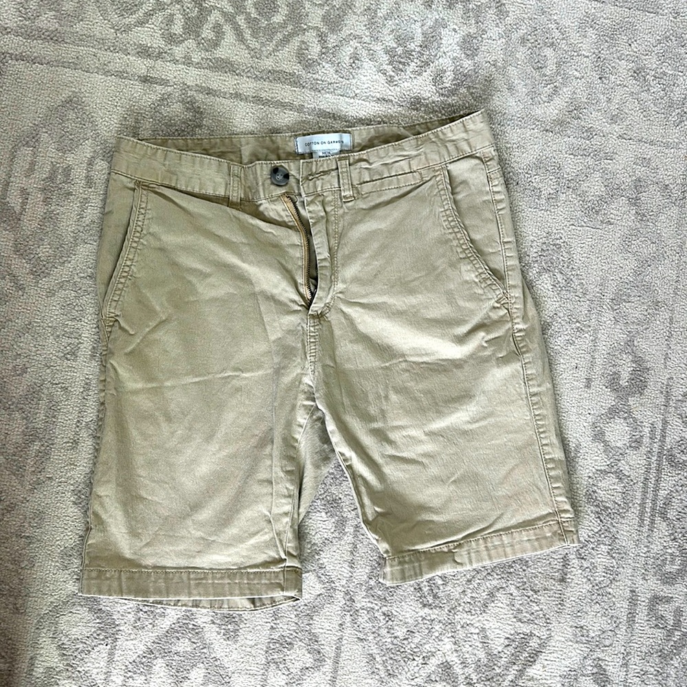 cotton: on corby chino shorts - vintage